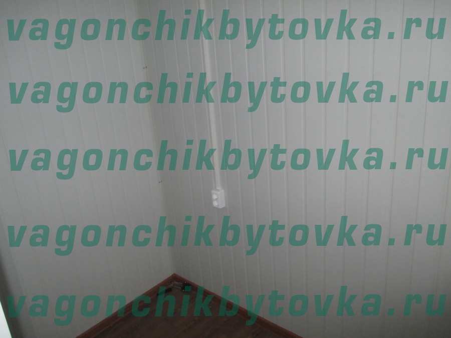 Охранный вагончик 3м для сторожа на строительном объекте